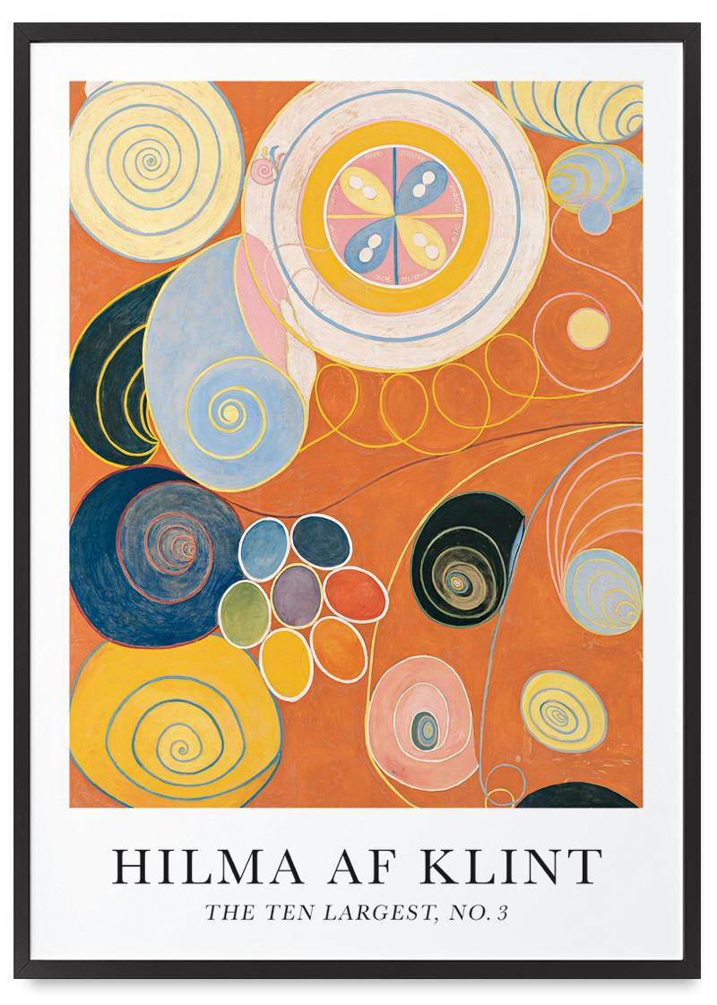 Плакат Хільма аф Клінт Десять найбільших ні. 3 21x30 cm
Плакат Хільма аф Клінт Десять найбільших ні. 3 21x30 cm