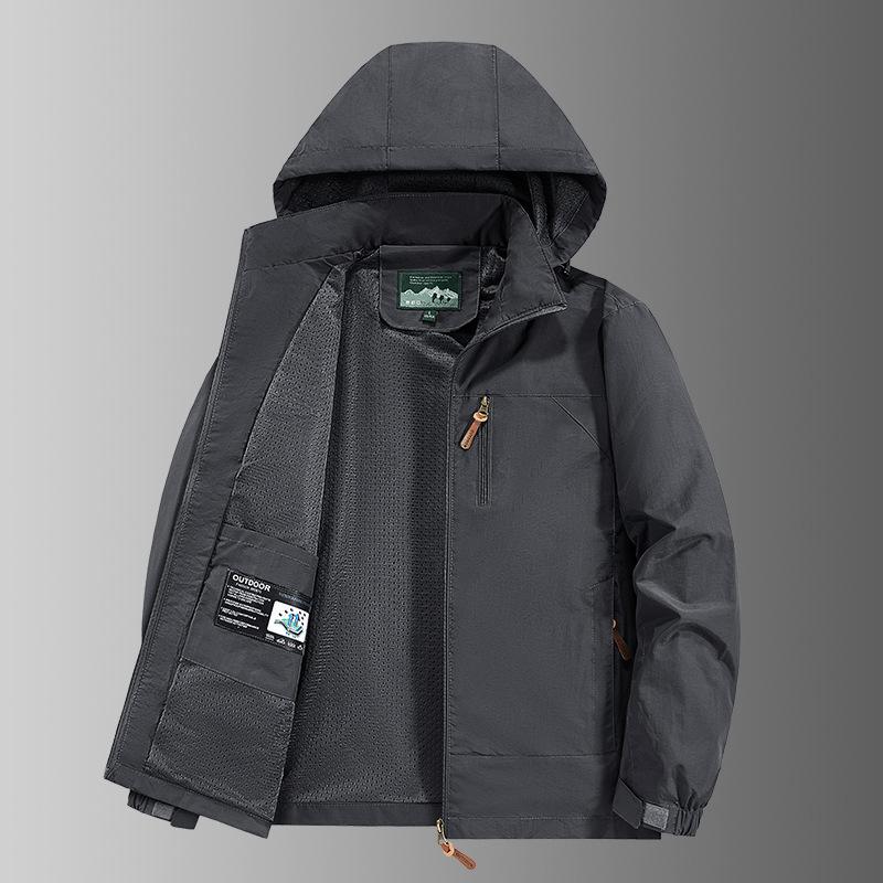 Hooded Jacket Jacket Men s Outdoor Waterproof Windbreaker Spring and Autumn New Style of Work Motorcycle Suit M
Hooded Jacket Jacket Men s Outdoor Waterproof Windbreaker Spring and Autumn New Style of Work Motorcycle Suit M