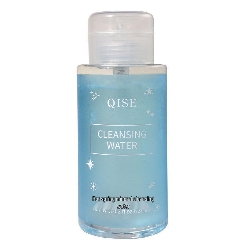 Вода-змивка для макіяжу з амінокислотами: Ніжний глибоко очищувальний засіб для обличчя та видалення чорних цяток з мінералами термальних джерел. Hot Spring Mineral Makeup Remover Water 300ml Blue
Вода-змивка для макіяжу з амінокислотами: Ніжний глибоко очищувальний засіб для обличчя та видалення чорних цяток з мінералами термальних джерел. Hot Spring Mineral Makeup Remover Water 300ml Blue