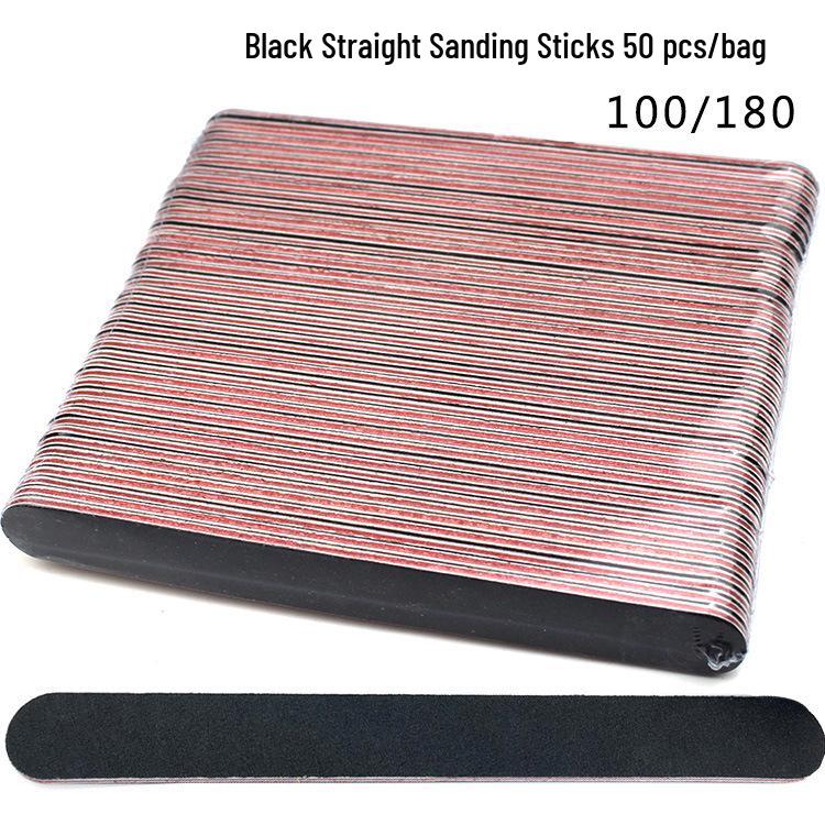 Черная двухсторонняя износостойкая пилка для ногтей 100/180 грит Black Straight 50 pcs/pack
Черная двухсторонняя износостойкая пилка для ногтей 100/180 грит Black Straight 50 pcs/pack