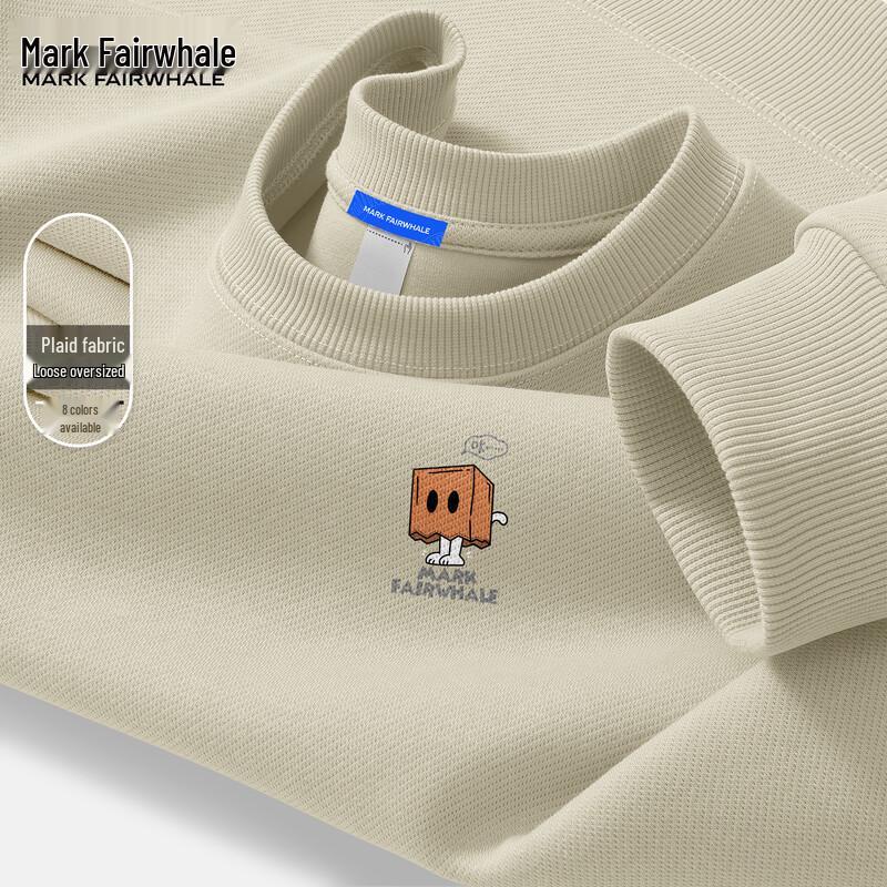 Mark Fairwhale Men s High-Street Casual Round Neck Sweatshirt
Mark Fairwhale Men s High-Street Casual Round Neck Sweatshirt