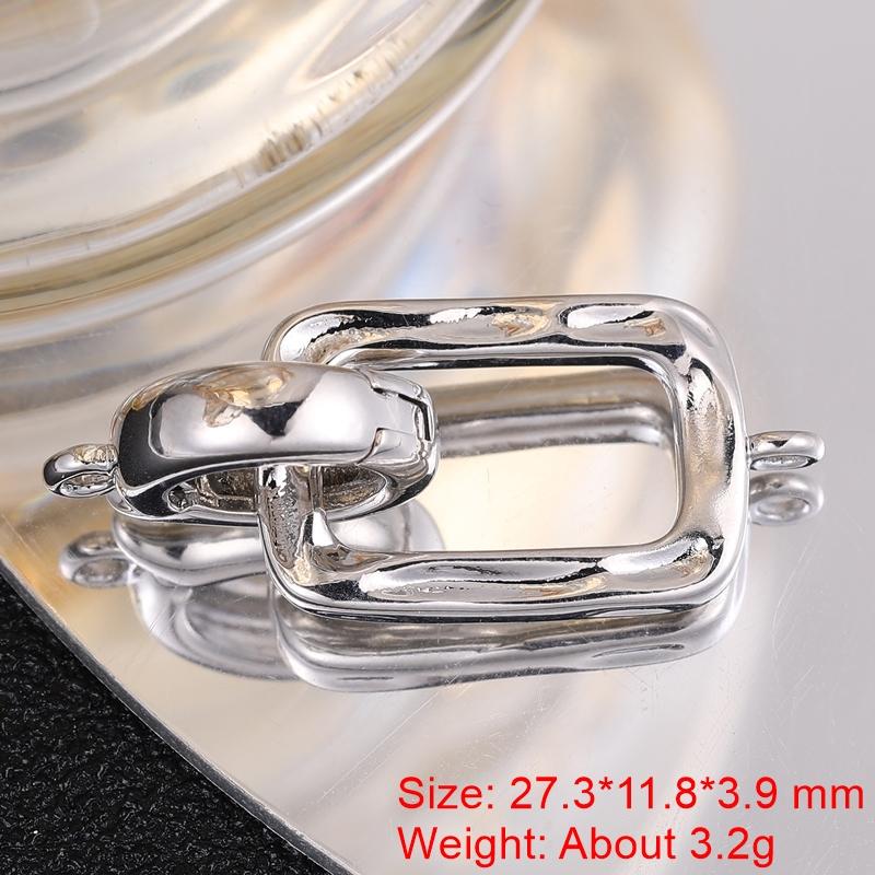 Juya Handmade Gold Silver Plated Fastener Bail Connector Clasps Accessories For Needlework Pearls Beads Jewelry Making As Photo біле золото кольору
Juya Handmade Gold Silver Plated Fastener Bail Connector Clasps Accessories For Needlework Pearls Beads Jewelry Making As Photo біле золото кольору