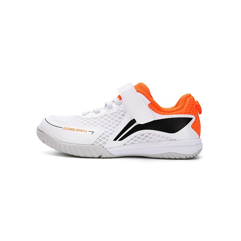 Li Ning Table Tennis Series Fashion Training Shoes Kids Sneakers White Fluorescent-Orange Black APPV019-5 30
Li Ning Table Tennis Series Fashion Training Shoes Kids Sneakers White Fluorescent-Orange Black APPV019-5 30