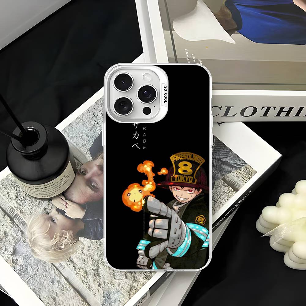 Anime Fire Force Phone Cases For iPhone 17 16e 15 14 13 12 11 Plus Pro Max ProMax Colorful Covers iPhone 14 pro
Anime Fire Force Phone Cases For iPhone 17 16e 15 14 13 12 11 Plus Pro Max ProMax Colorful Covers iPhone 14 pro