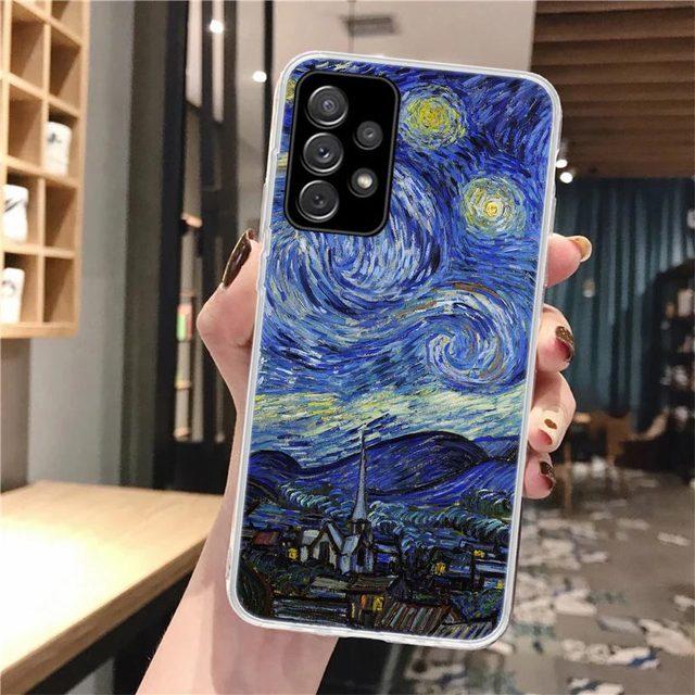 Мягкий чехол для телефона с масляной живописью Ван Гога для Samsung Galaxy A51 A50 A71 A70 A10 A20e A30 A40 A41 A31 A21s A11 A6 A7 A8 A9 Plus Samsung A50
Мягкий чехол для телефона с масляной живописью Ван Гога для Samsung Galaxy A51 A50 A71 A70 A10 A20e A30 A40 A41 A31 A21s A11 A6 A7 A8 A9 Plus Samsung A50