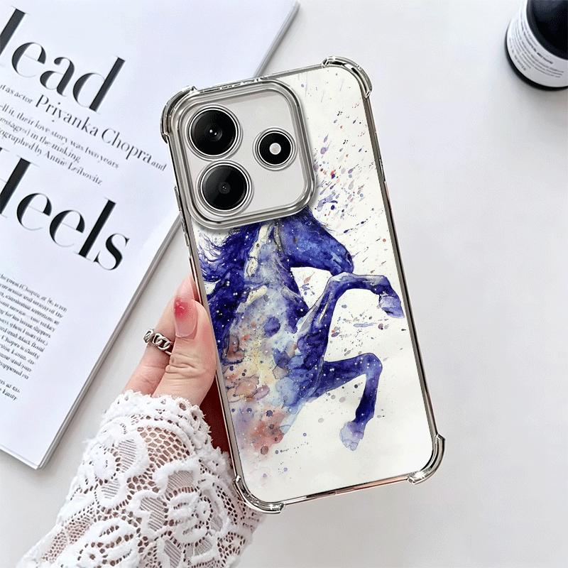 Oil Painting Horse Soft Phone Case For Xiaomi Redmi Note 14 15 Pro Plus 13 12 11S 11T 5G 10 9S 9 Plating Anti-Fall Fundas Redmi Note 13 5G
Oil Painting Horse Soft Phone Case For Xiaomi Redmi Note 14 15 Pro Plus 13 12 11S 11T 5G 10 9S 9 Plating Anti-Fall Fundas Redmi Note 13 5G