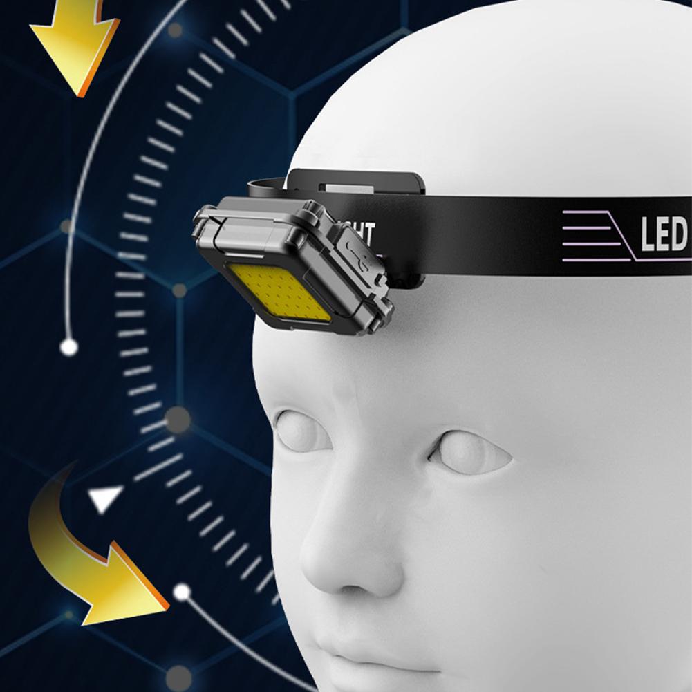 LED Headlamp 4 Light Modes Portable Head Lamp Type C USB Charging Multifunctional Head Torch Adjustable Angle for Night Fishing
LED Headlamp 4 Light Modes Portable Head Lamp Type C USB Charging Multifunctional Head Torch Adjustable Angle for Night Fishing