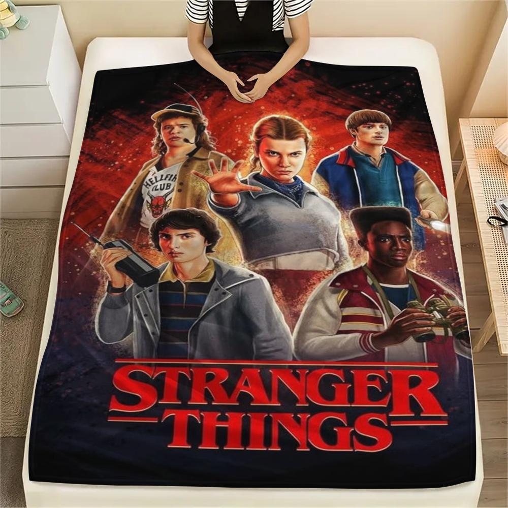 1pc stranger things Print Flannel Blanket, High quality Comfortable for All Seasons, Home Decor, Warmth and Comfort, Perfect for Christmas Gifts88 80cm x 120cm
1pc stranger things Print Flannel Blanket, High quality Comfortable for All Seasons, Home Decor, Warmth and Comfort, Perfect for Christmas Gifts88 80cm x 120cm