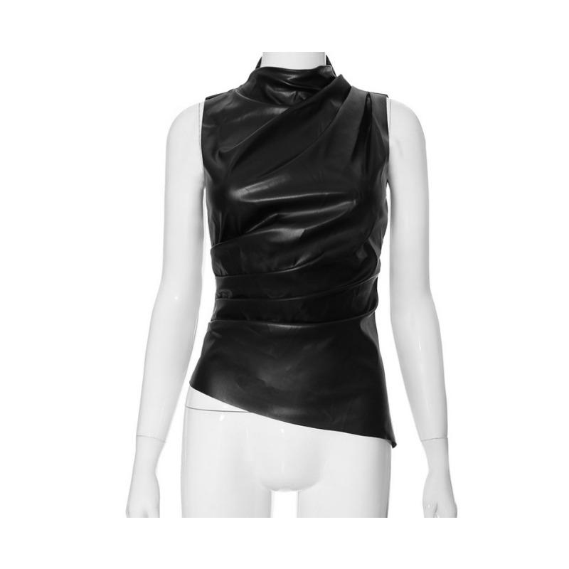 Безрукавка женская базовая майка Y2K Pu простая завышенная талия узкие плиссированные укороченные топы с разрезом 2024 винтажные универсальные благородные рубашки 2500 M
Безрукавка женская базовая майка Y2K Pu простая завышенная талия узкие плиссированные укороченные топы с разрезом 2024 винтажные универсальные благородные рубашки 2500 M