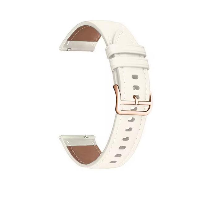 Шкіряний ремінець 20 мм для смарт-годинників Samsung, Garmin, Huawei, Coros 20mm білий
Шкіряний ремінець 20 мм для смарт-годинників Samsung, Garmin, Huawei, Coros 20mm білий