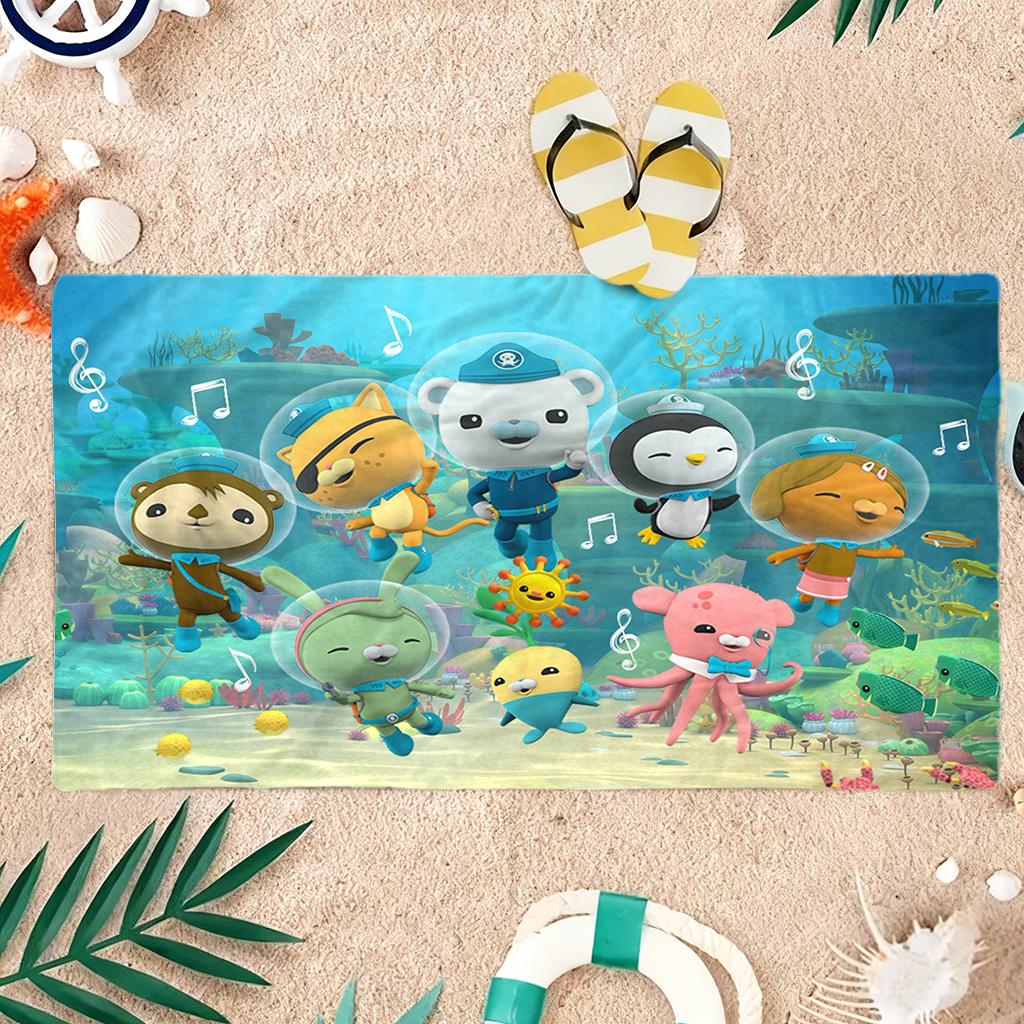 1pc Cartoon Members of the Octonauts Beach Towel Quick-drying Suitable for Beach Vacation Pool Cute Birthday Gift for Children W30*H60(CM)
1pc Cartoon Members of the Octonauts Beach Towel Quick-drying Suitable for Beach Vacation Pool Cute Birthday Gift for Children W30*H60(CM)