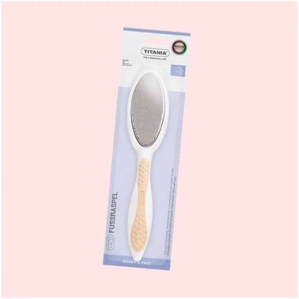 TITANIA Metal Sand Double Foot File (Simultaneous care for calluses + fine dead skin cells) 3986687
TITANIA Metal Sand Double Foot File (Simultaneous care for calluses + fine dead skin cells) 3986687