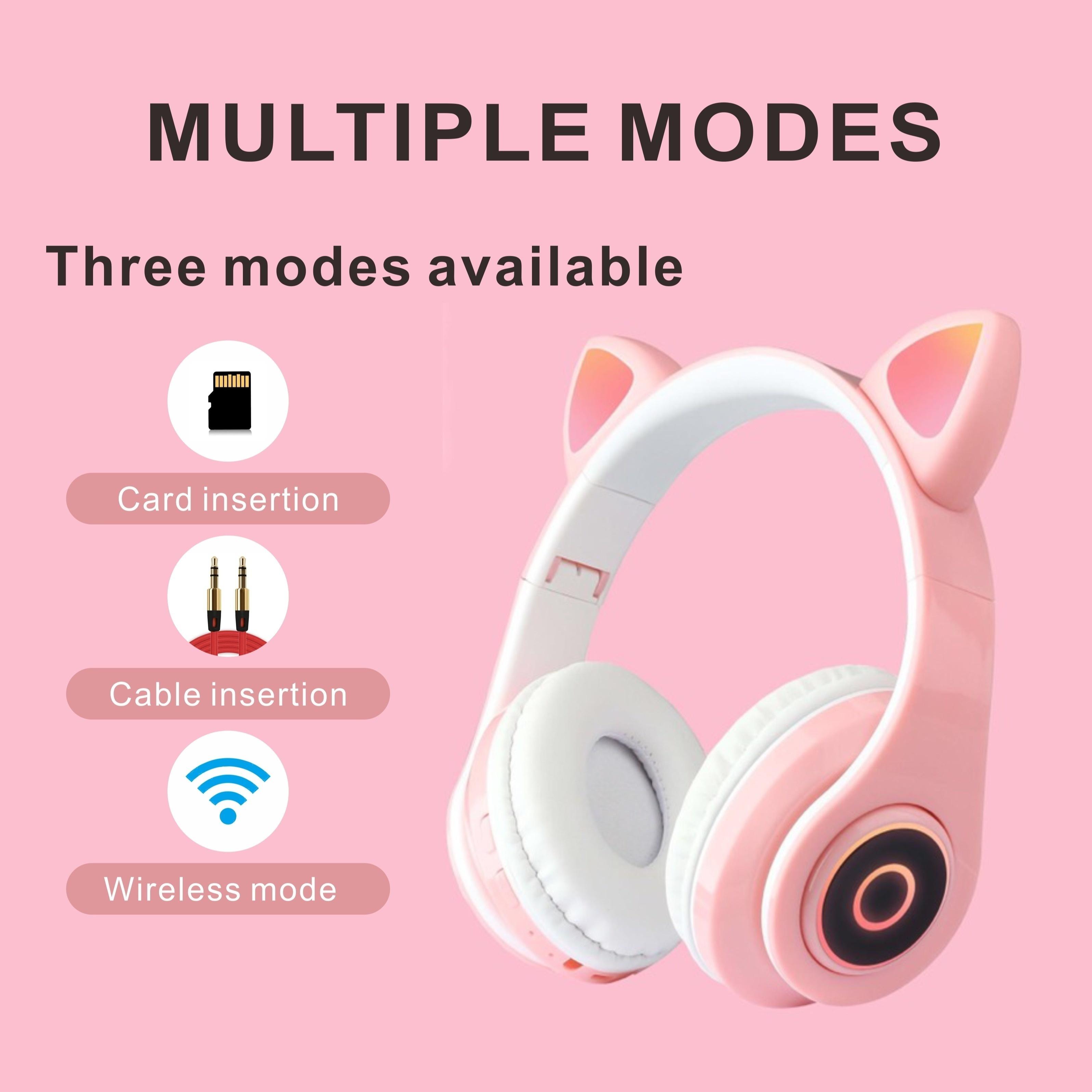 Беспроводные наушники Bluetooth 5.3 HIFI с шумоподавлением и защитой от пыли подойдут для игр, прослушивания музыки и дарения подарков. розовый
Беспроводные наушники Bluetooth 5.3 HIFI с шумоподавлением и защитой от пыли подойдут для игр, прослушивания музыки и дарения подарков. розовый