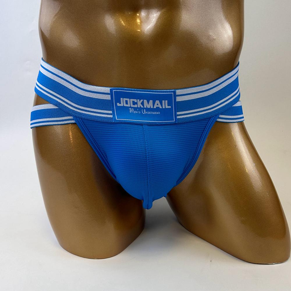 Труси JOCKMAIL Модна спортивна чоловіча нижня білизна із заниженою талією, сітчастий матеріал, дихаючі шорти в смужку різного кольору XL синій
Труси JOCKMAIL Модна спортивна чоловіча нижня білизна із заниженою талією, сітчастий матеріал, дихаючі шорти в смужку різного кольору XL синій