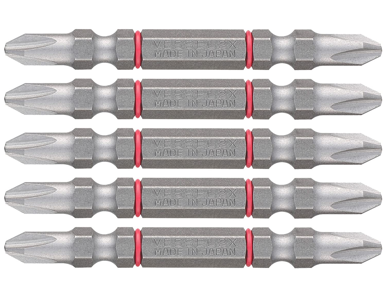 VESSEL 40V Compatible Problem Solving Bit No Shaking Double Ended Bit x 65 Set of 5 DC5P2065 +2
VESSEL 40V Compatible Problem Solving Bit No Shaking Double Ended Bit x 65 Set of 5 DC5P2065 +2