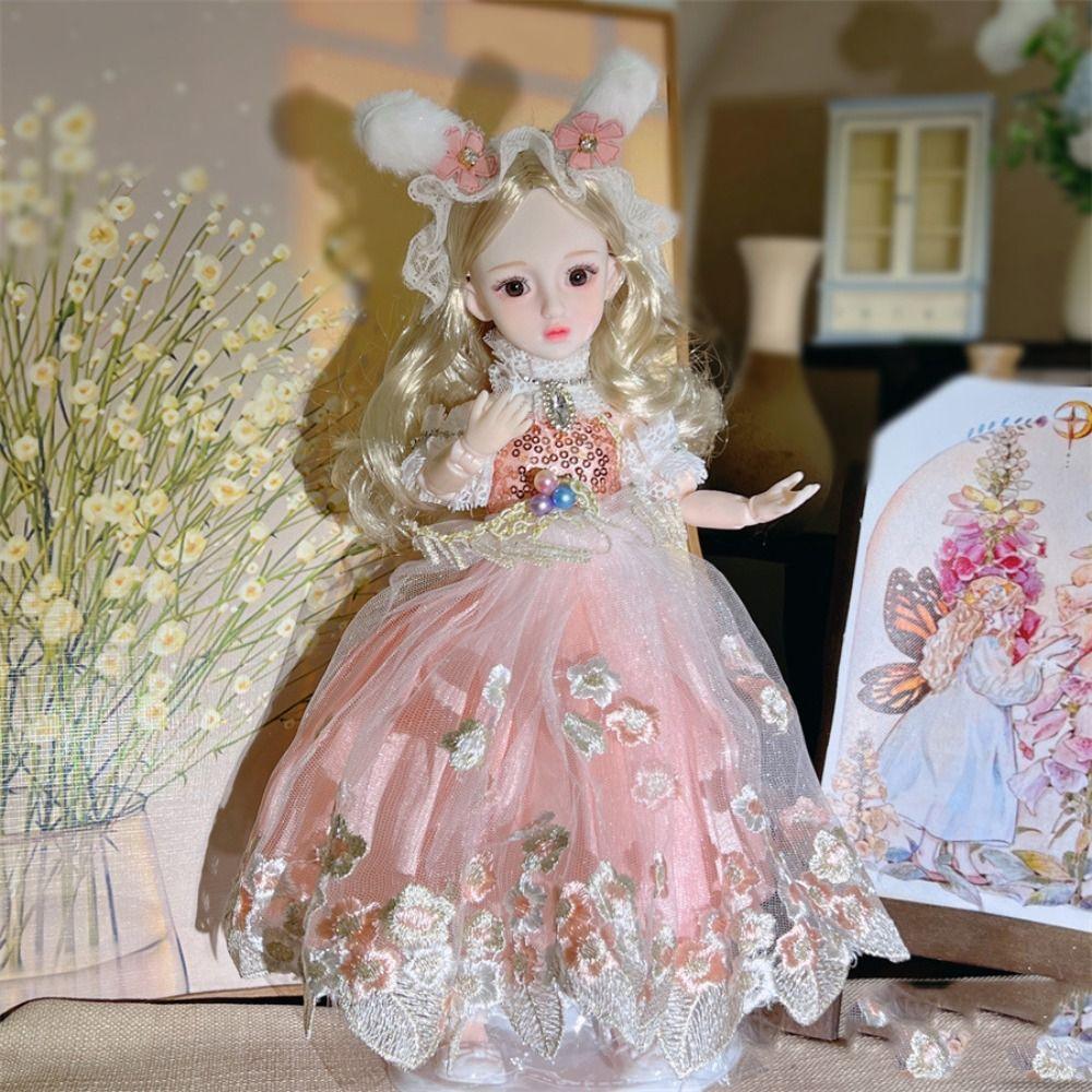 Rabbit Girl 30cm BJD Doll Toy Long Hair Ball-jointed Anime Figure Doll Birthday Gift style 10
Rabbit Girl 30cm BJD Doll Toy Long Hair Ball-jointed Anime Figure Doll Birthday Gift style 10