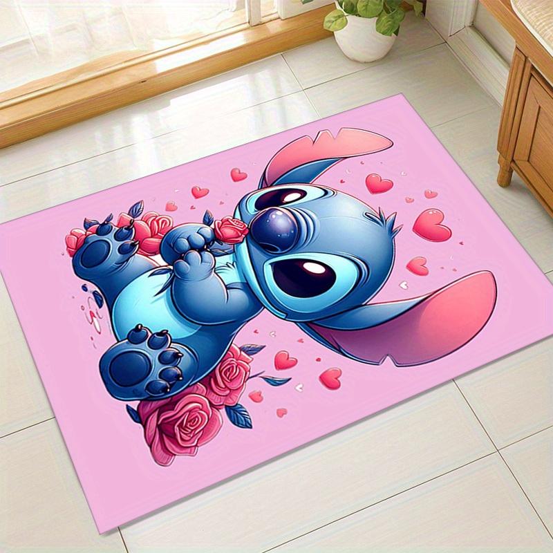 1pc. Cute Stitch Holding Rose Flower Pink Home Office Chair Outdoor Rug Valentine s Day Gift Carpet Matz041070 60cm by 90cm
1pc. Cute Stitch Holding Rose Flower Pink Home Office Chair Outdoor Rug Valentine s Day Gift Carpet Matz041070 60cm by 90cm