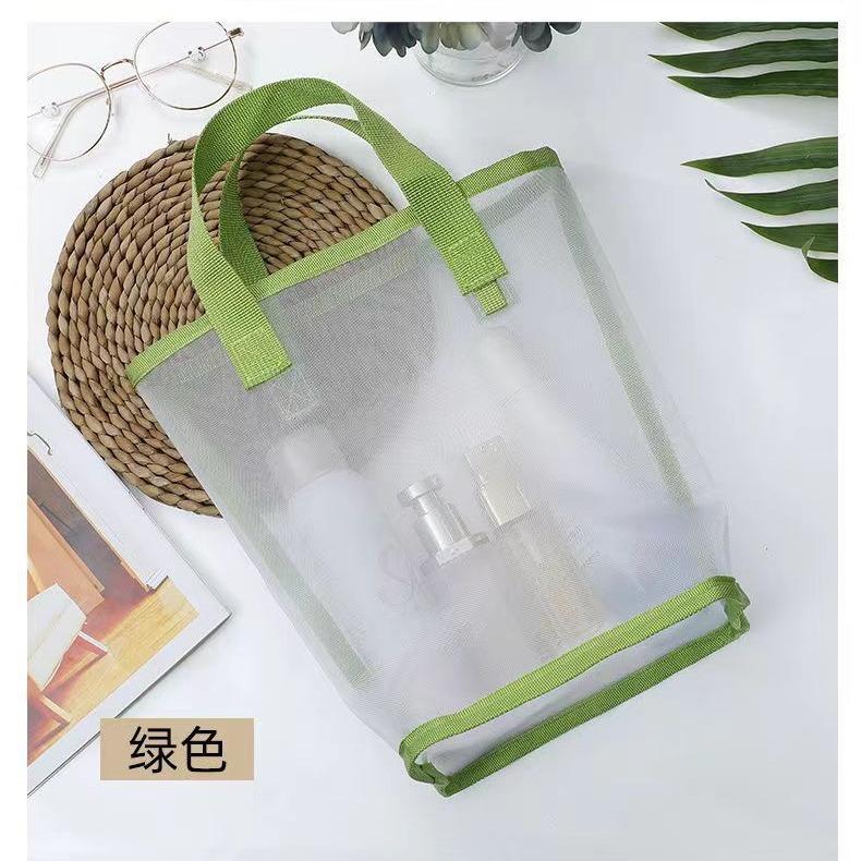 Tote bag Fresh girl cosmetic bag Small items Breathable storage bag Storage mesh pocket Household transparent visual mesh yarn
Tote bag Fresh girl cosmetic bag Small items Breathable storage bag Storage mesh pocket Household transparent visual mesh yarn