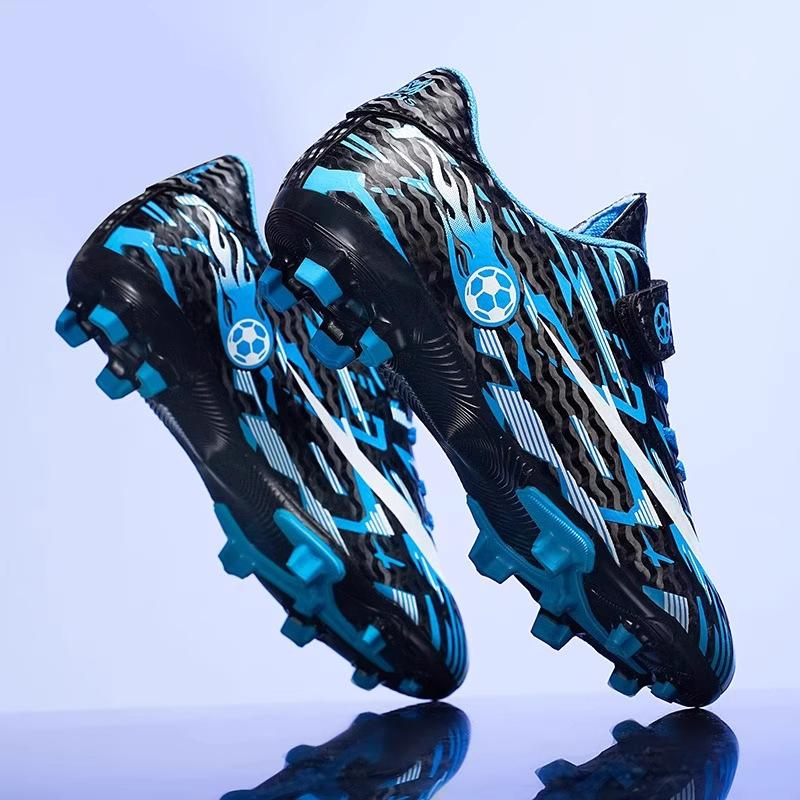 A pair of children s soccer boots for spring and autumn girls TF broken nails for primary school students to compete sports spikes training sneakers 39
A pair of children s soccer boots for spring and autumn girls TF broken nails for primary school students to compete sports spikes training sneakers 39