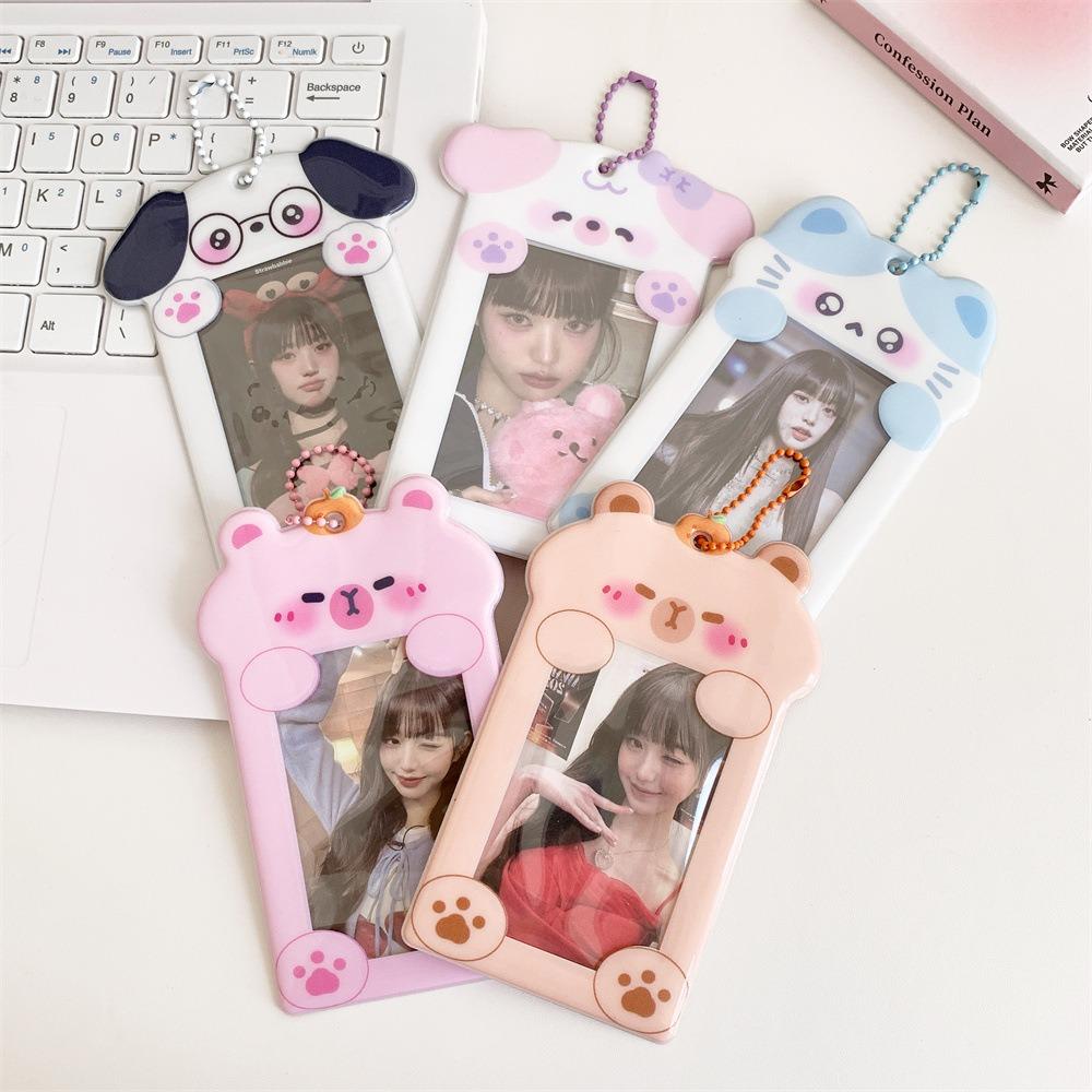 PVC Puppy Card Sleeve Korean Style Bus Card Holder 3 Inch Card Protective Case Lady чёрный/белый
PVC Puppy Card Sleeve Korean Style Bus Card Holder 3 Inch Card Protective Case Lady чёрный/белый