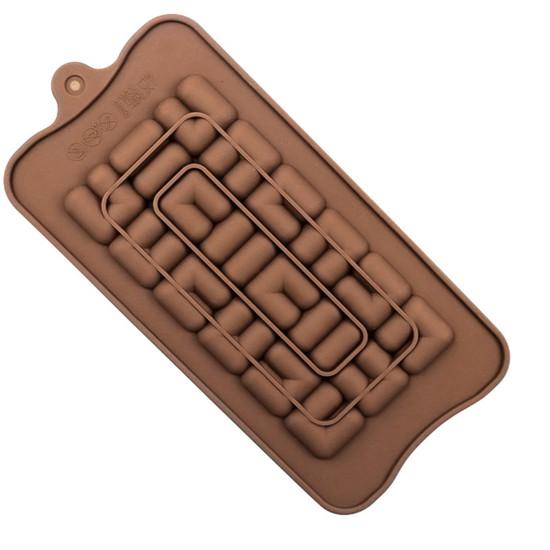 Силиконовая форма для шоколада, вафельные осколки, формы для выпечки, бытовая форма для шоколадного желе и конфет своими руками
Силиконовая форма для шоколада, вафельные осколки, формы для выпечки, бытовая форма для шоколадного желе и конфет своими руками