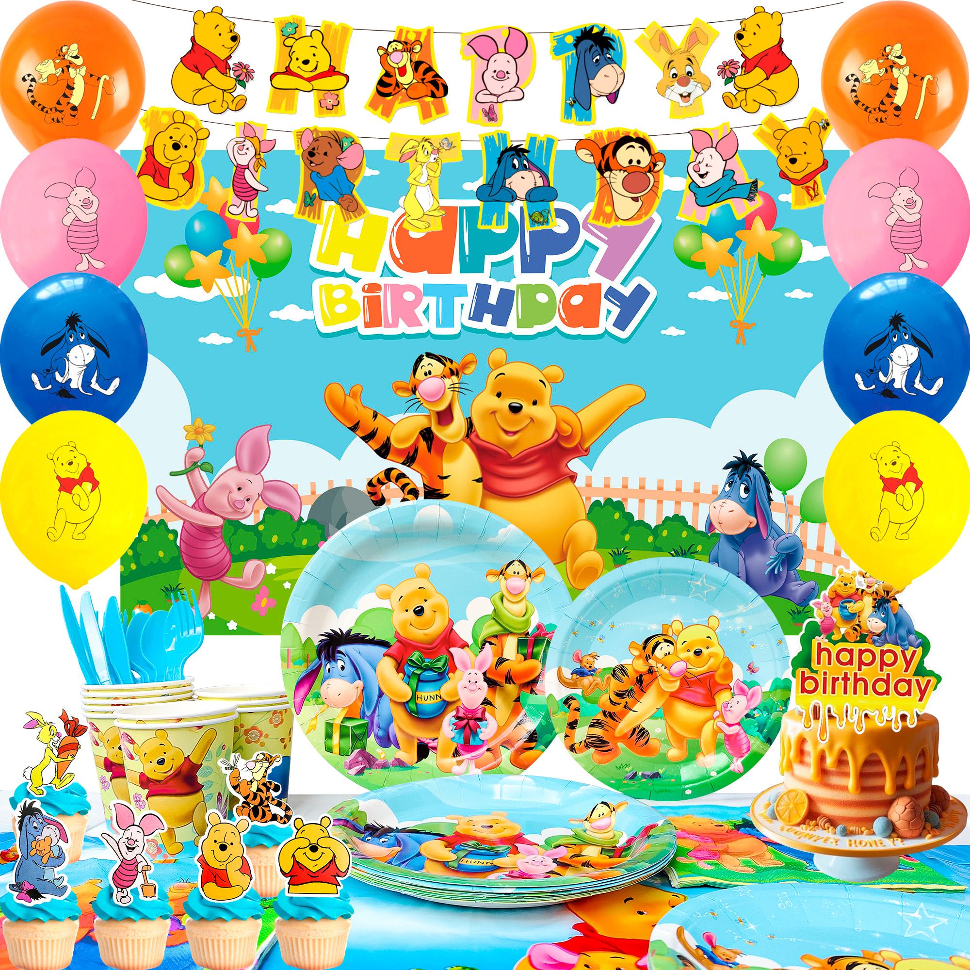112Pcs Cartoon Birthday Party Supplies, Cartoon Party Decorations Set - Cartoon Tablecloth Balloons Backdrop etc. Cartoon Party Birthday Decorations розовый/синий
112Pcs Cartoon Birthday Party Supplies, Cartoon Party Decorations Set - Cartoon Tablecloth Balloons Backdrop etc. Cartoon Party Birthday Decorations розовый/синий