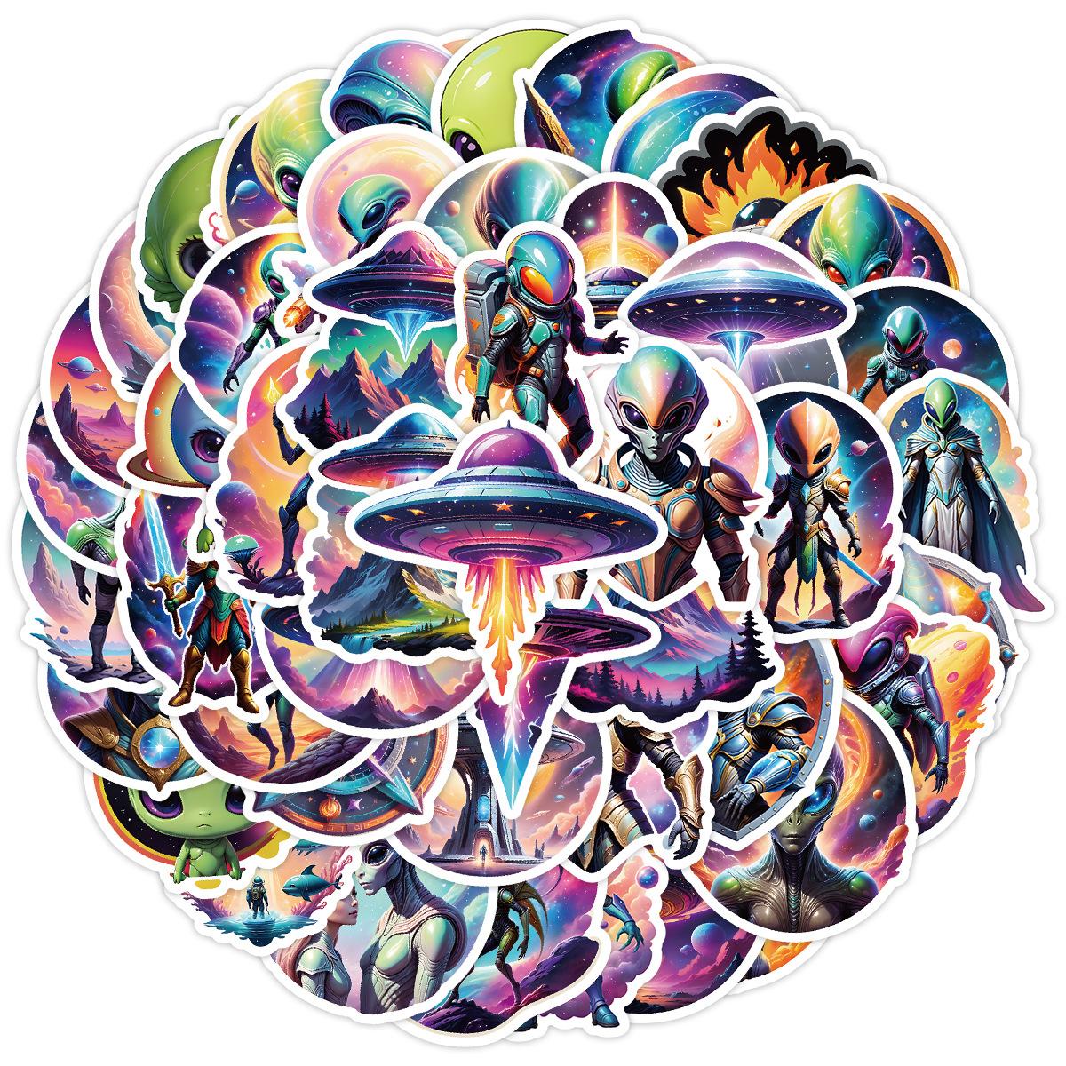 50 листов граффити-стикеров с инопланетянами и НЛО, канцелярские стикеры, стикеры для стаканов, стикеры для компьютера и скейтборда, водонепроницаемые декоративные стикеры
50 листов граффити-стикеров с инопланетянами и НЛО, канцелярские стикеры, стикеры для стаканов, стикеры для компьютера и скейтборда, водонепроницаемые декоративные стикеры
