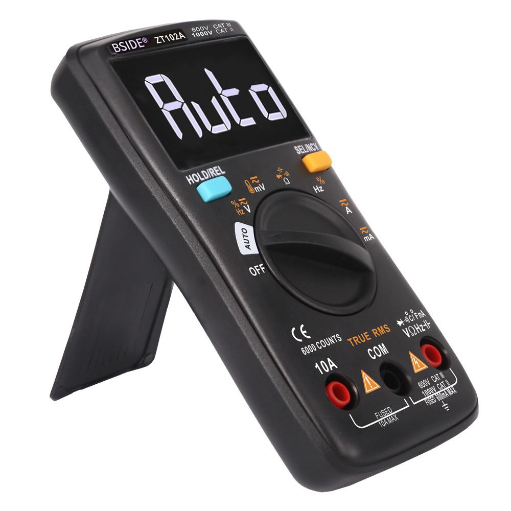 ZT102A Цифровой мультиметр EBTN LCD True-RMS AC / DC Напряжение Ток Температура Ом Частота Диод Сопротивление Тестер емкости
ZT102A Цифровой мультиметр EBTN LCD True-RMS AC / DC Напряжение Ток Температура Ом Частота Диод Сопротивление Тестер емкости