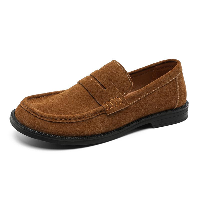 Atmosphere soft-soled loafers one-pedal lazy shoes commuting to work niche casual versatile leather shoes 16009-J 46 світло-коричневого кольору
Atmosphere soft-soled loafers one-pedal lazy shoes commuting to work niche casual versatile leather shoes 16009-J 46 світло-коричневого кольору