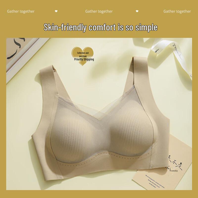 YUZHAOLIN Women s Wireless Gathered Vest Bra 3XL
YUZHAOLIN Women s Wireless Gathered Vest Bra 3XL