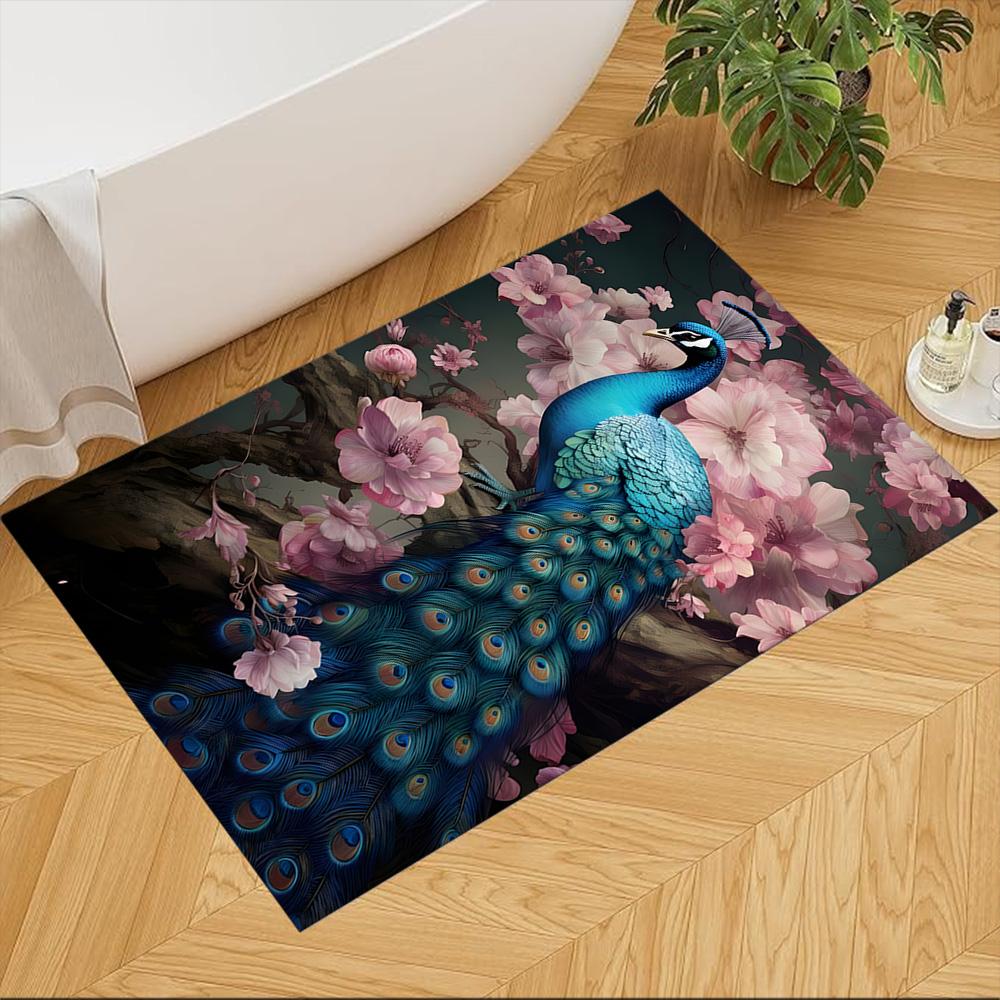 Peacock Fantasy In Vibrant Colors Non-Slip Home Carpet Design for Office Decor Living Room Bedroom Gift 40cmx60cm
Peacock Fantasy In Vibrant Colors Non-Slip Home Carpet Design for Office Decor Living Room Bedroom Gift 40cmx60cm