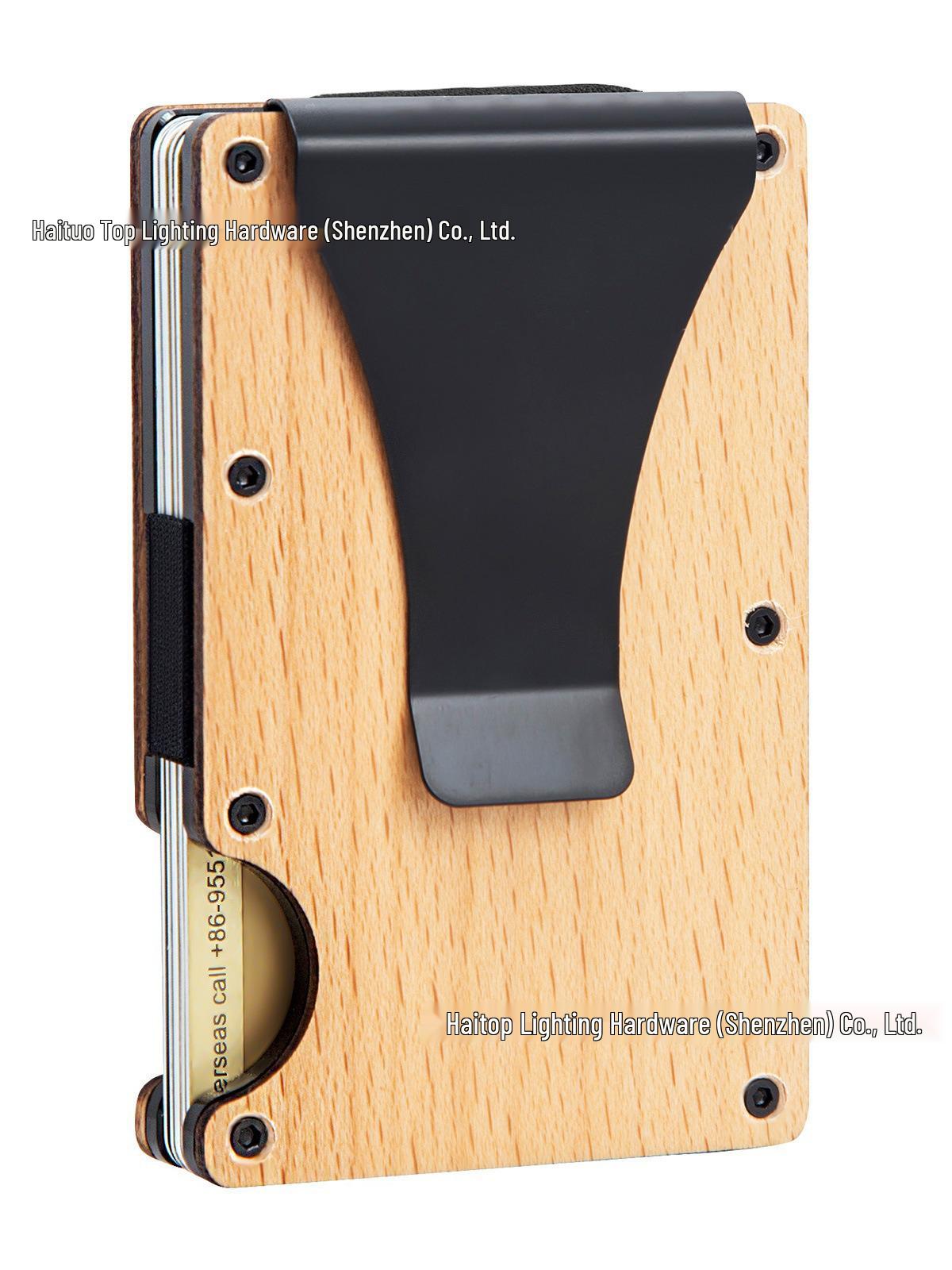 Solid Wood RFID Aluminum Credit Card Holder - Large Capacity Men s Anti-theft Wallet
Solid Wood RFID Aluminum Credit Card Holder - Large Capacity Men s Anti-theft Wallet
