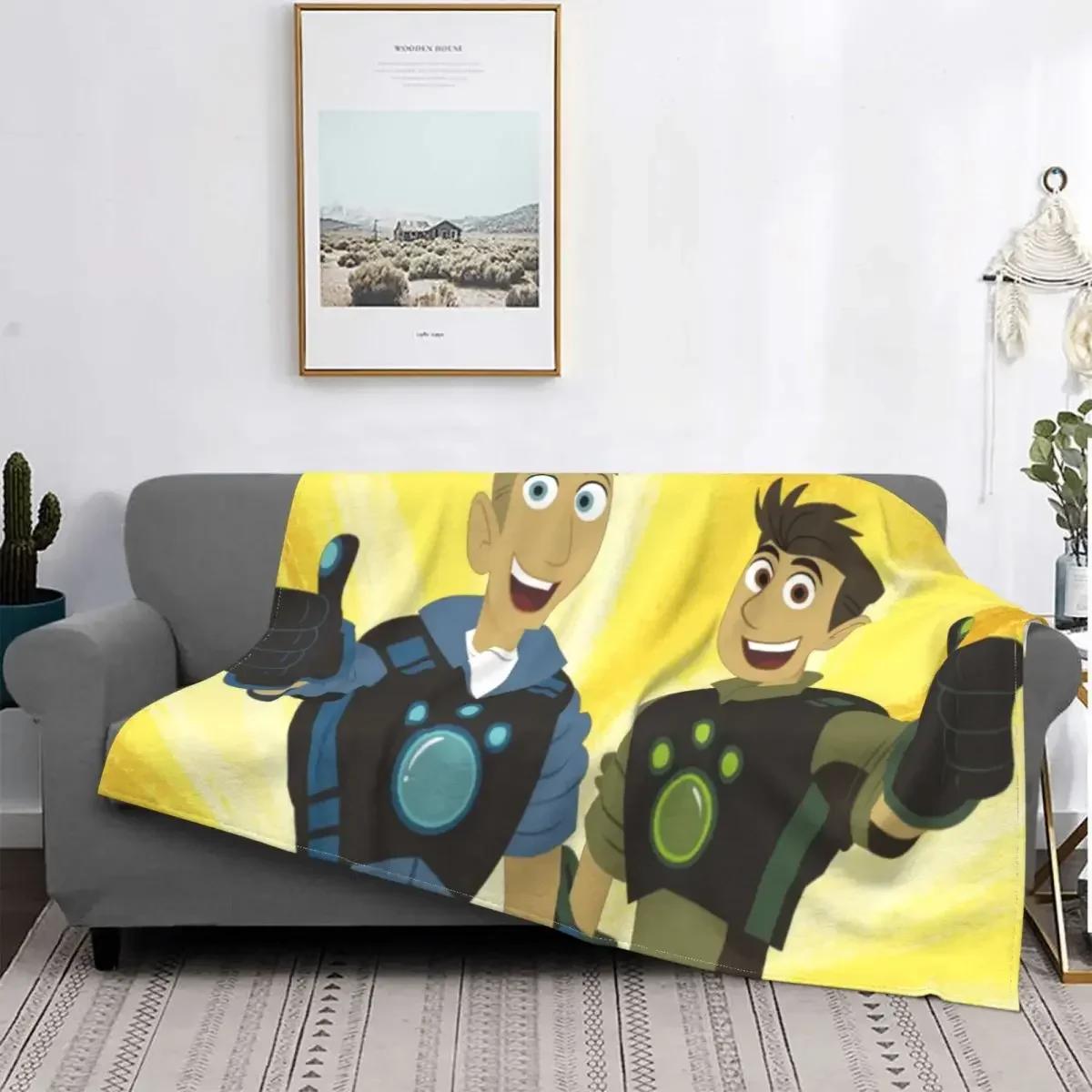Wild Kratts Chris Educational Animation Thumbs Up Portable Warm Throw Blankets for Bedding Travel 80x120cm(31x47inch)
Wild Kratts Chris Educational Animation Thumbs Up Portable Warm Throw Blankets for Bedding Travel 80x120cm(31x47inch)