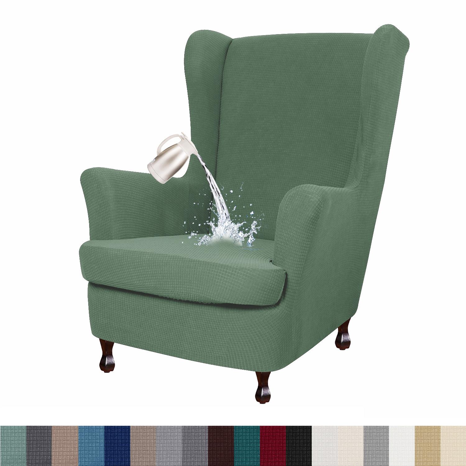 Водонепроникний чохол для крісла Wingback 2 шт. Еластична тканина спандекс Wingback крісло чохол Wingback крісло чохол з еластичним дном для вітальні спальні W33xD36xH45inch
Водонепроникний чохол для крісла Wingback 2 шт. Еластична тканина спандекс Wingback крісло чохол Wingback крісло чохол з еластичним дном для вітальні спальні W33xD36xH45inch