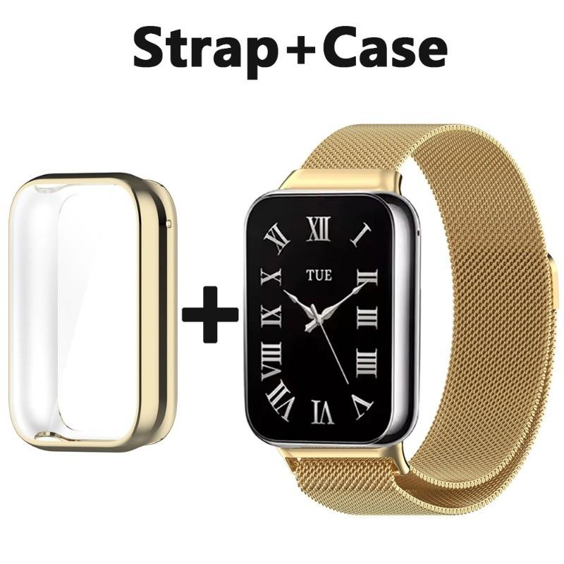 Metal Strap +TPU Case for Xiaomi MI Band 9Pro 9 Pro watchband Stainless Steel Magnetic Wrist Band soft protective case Shell Xiaomi Band 9Pro золотий
Metal Strap +TPU Case for Xiaomi MI Band 9Pro 9 Pro watchband Stainless Steel Magnetic Wrist Band soft protective case Shell Xiaomi Band 9Pro золотий
