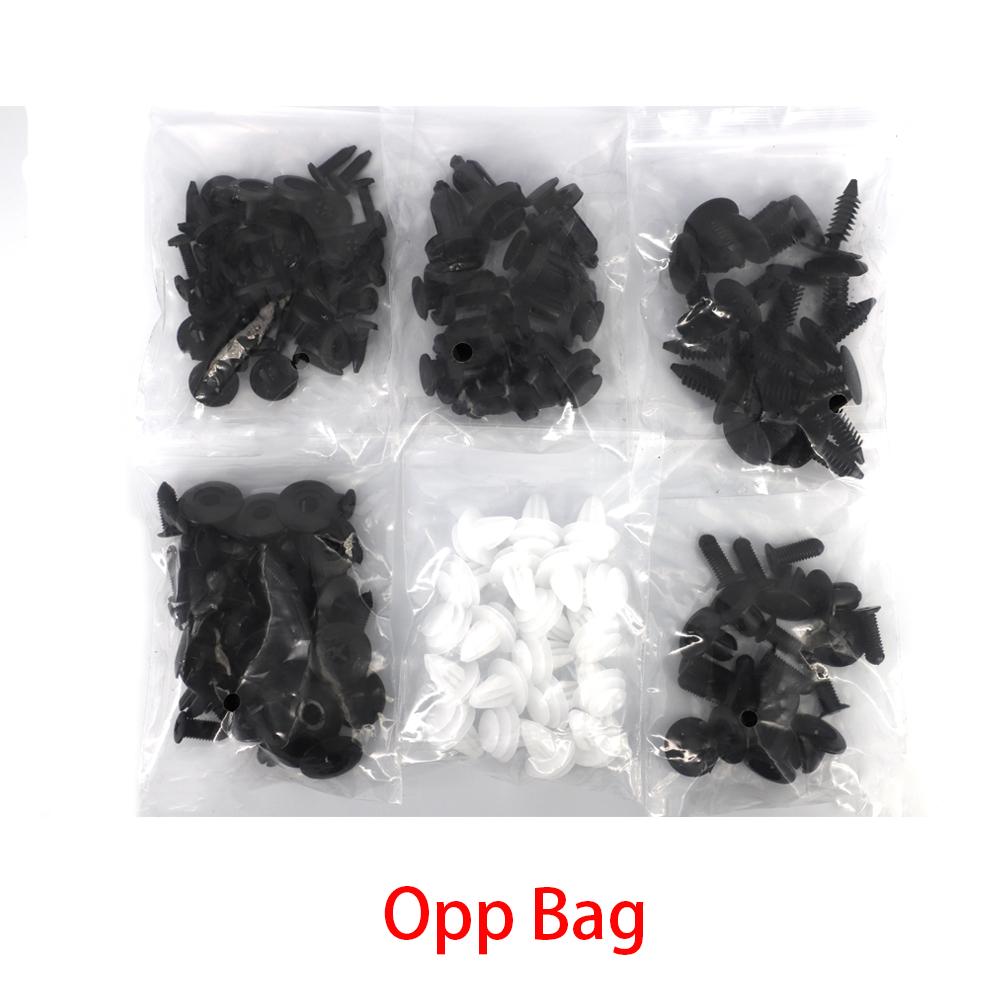 6 Sizes Mixed 100pcs Auto Fastener Car Bumper Clips Universal Fastener Kit Body Push Retainer Pin Rivet Door Trim Panel Retainer
6 Sizes Mixed 100pcs Auto Fastener Car Bumper Clips Universal Fastener Kit Body Push Retainer Pin Rivet Door Trim Panel Retainer