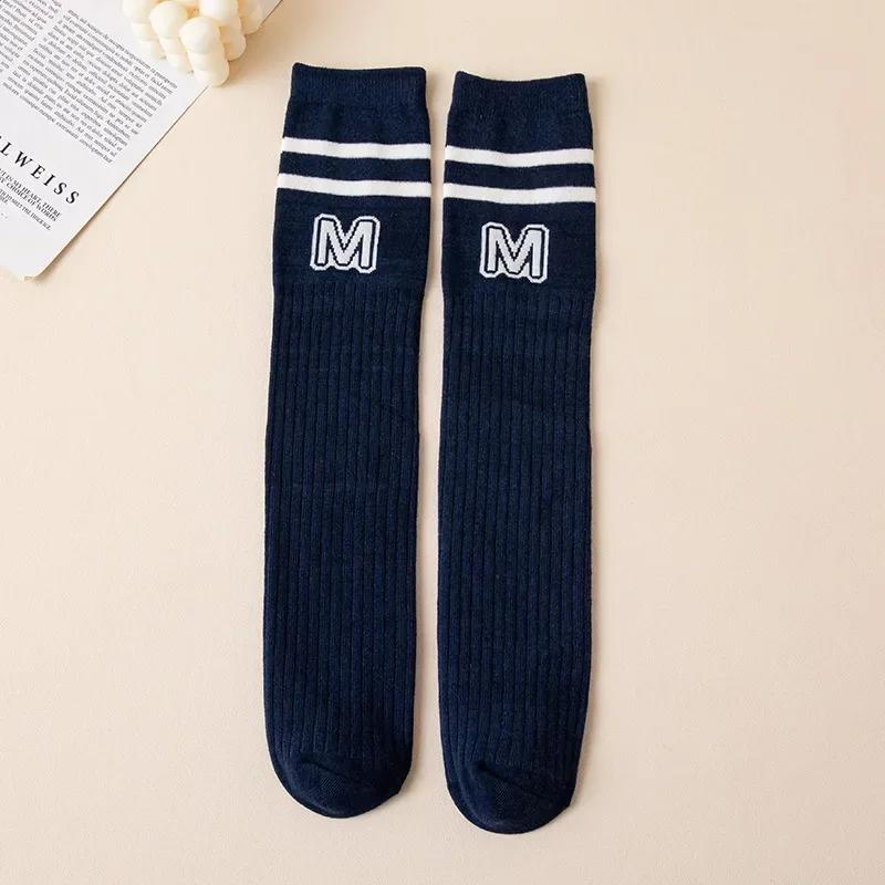 New Kids Boy Girl School Sock Fashion Letter M Knee High Sock for Toddler Stocking Children Spring Autumn Cotton Soft Sock S (1-5 Year) тёмно-синий
New Kids Boy Girl School Sock Fashion Letter M Knee High Sock for Toddler Stocking Children Spring Autumn Cotton Soft Sock S (1-5 Year) тёмно-синий