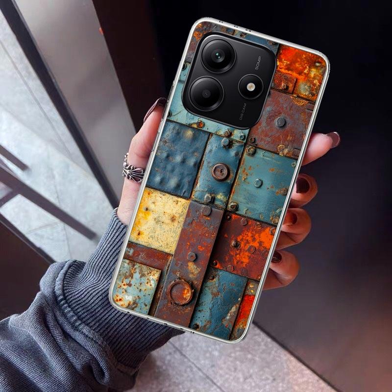 Vintage Industrial Style Rusty Pattern Phone Case For Xiaomi Redmi Note 15 14 14S 13 12S 12 Pro Plus 11S 11 10S 10 4G Cover 11E Redmi Note 15 4G
Vintage Industrial Style Rusty Pattern Phone Case For Xiaomi Redmi Note 15 14 14S 13 12S 12 Pro Plus 11S 11 10S 10 4G Cover 11E Redmi Note 15 4G