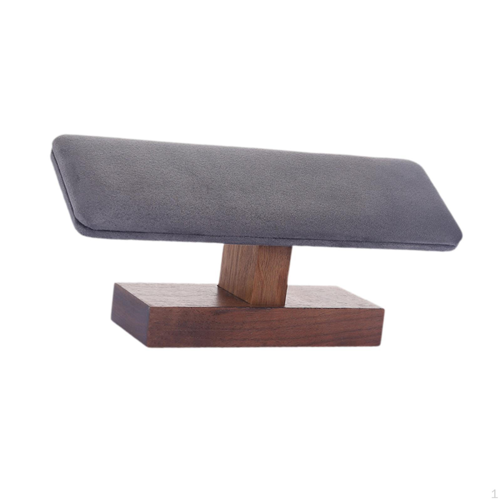 Держатель браслета, браслеты, деревянная подставка, подставка, органайзер для ювелирных изделий на столешнице серый