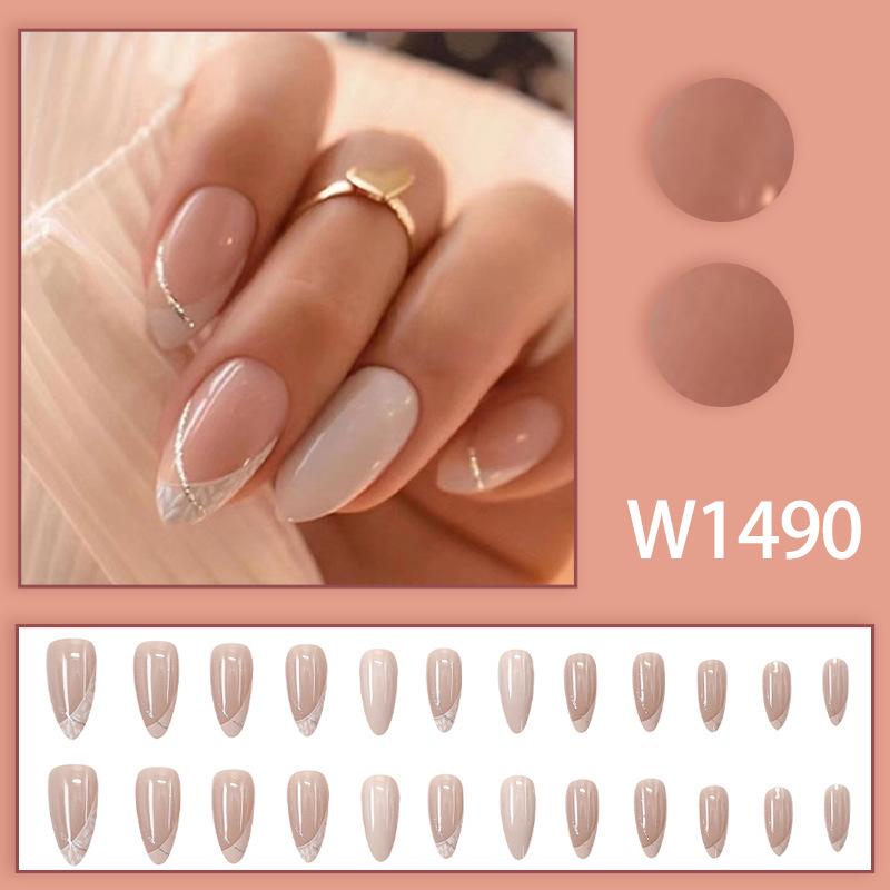 Миндальные глиттерные типсы для ногтей френч - Сладкий и нежный дизайн
Миндальные глиттерные типсы для ногтей френч - Сладкий и нежный дизайн