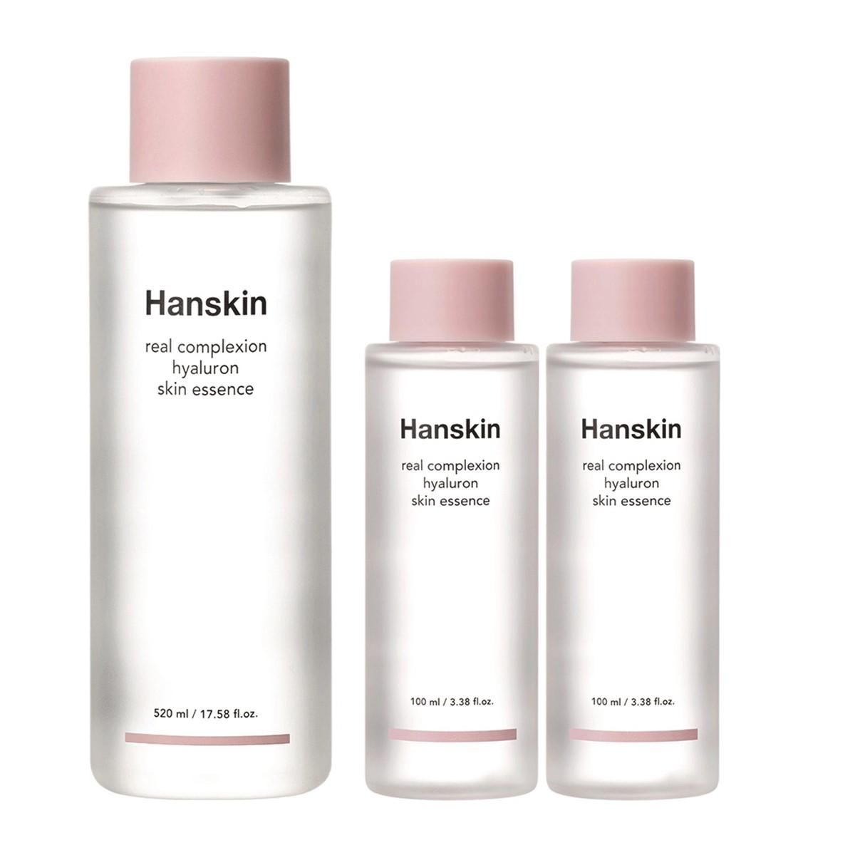 Hanskin Real Complexion Hyaluron Skin Essence 520+100x2ml
Hanskin Real Complexion Hyaluron Skin Essence 520+100x2ml