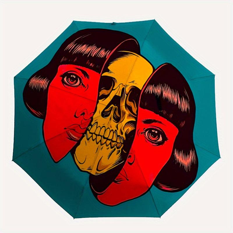 1pc Skull Face MaskAutomatic Open/close, All-Season Portable Folding Umbrella for Friends, Travel, Everyday, Events yy250806053
1pc Skull Face MaskAutomatic Open/close, All-Season Portable Folding Umbrella for Friends, Travel, Everyday, Events yy250806053