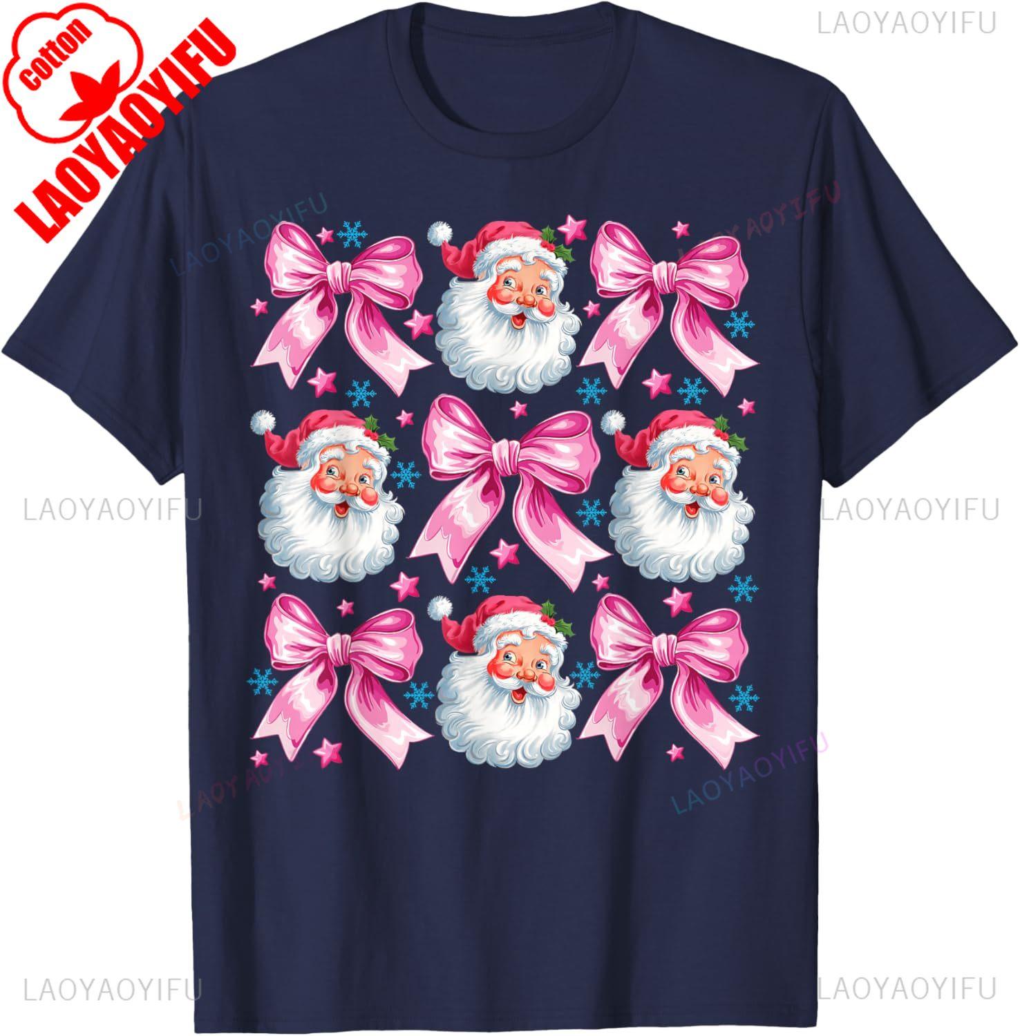 Retro Groovy Coquette Bow Pink Christmas Tree Women Kid Girl TShirt Kawaii Clothes High Quality Cotton Ropa Mujer Casual Style 4XL
Retro Groovy Coquette Bow Pink Christmas Tree Women Kid Girl TShirt Kawaii Clothes High Quality Cotton Ropa Mujer Casual Style 4XL