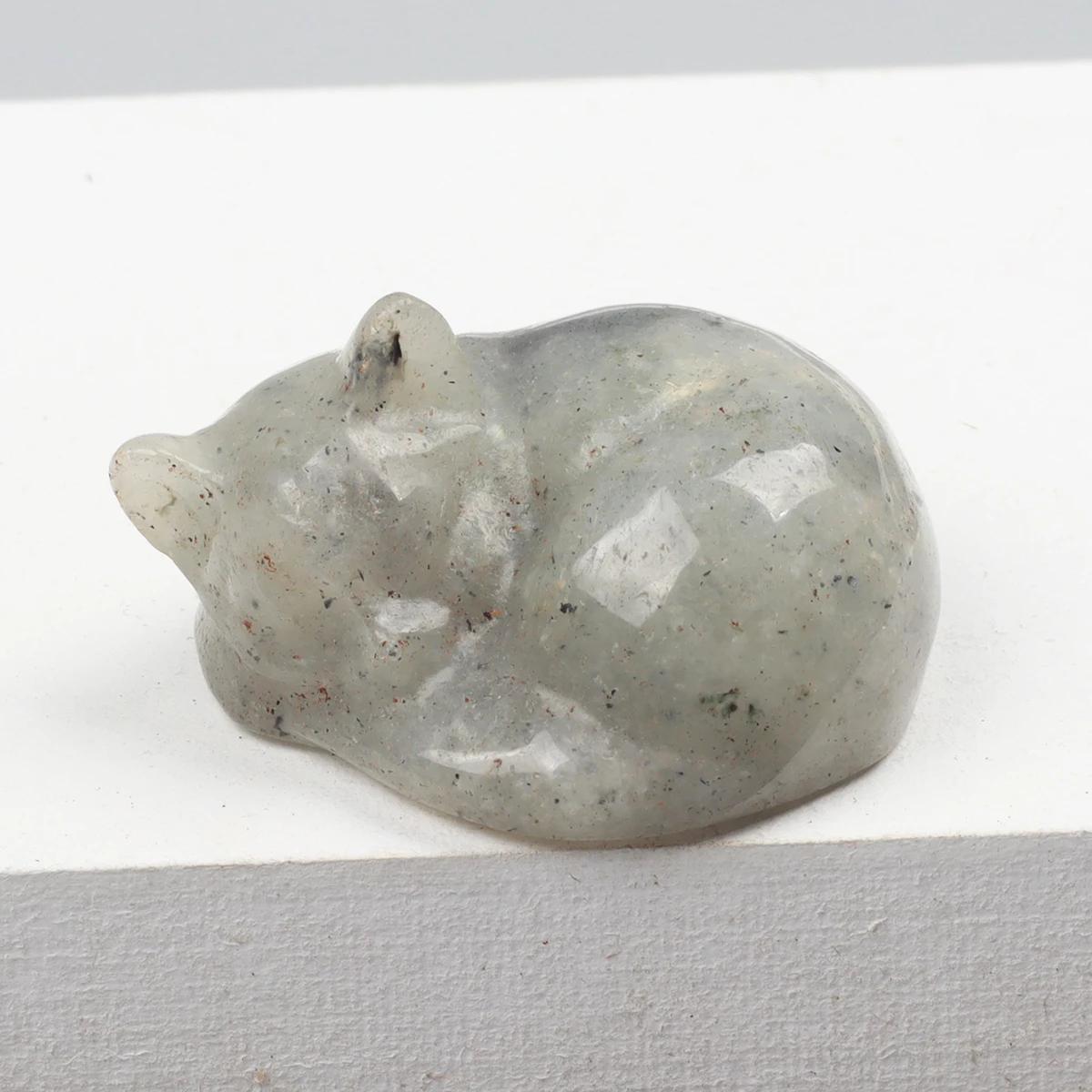 Various Crystal Energy Stones Carved Cats Rose Quartz Kitten Figurine, Natural Stone, Jade Mini Sleeping Cat, Chakra, Home Decor
Various Crystal Energy Stones Carved Cats Rose Quartz Kitten Figurine, Natural Stone, Jade Mini Sleeping Cat, Chakra, Home Decor
