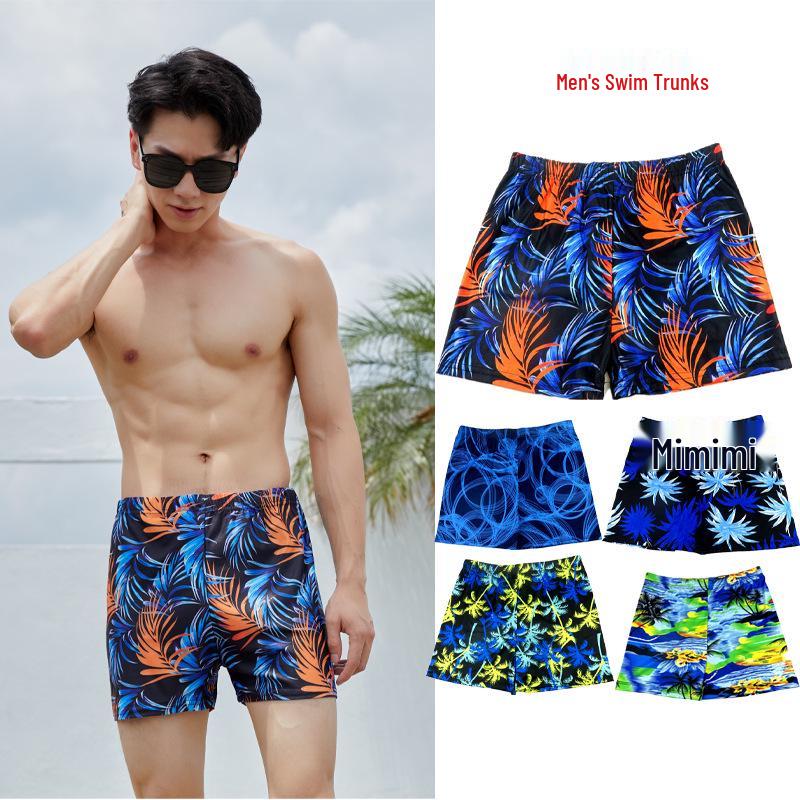 Men s Plus Size Floral Swim Trunks - Digital Print, Anti-Embarrassment, Flat Leg Beach Boxers Waist 35cm (65-85kg)
Men s Plus Size Floral Swim Trunks - Digital Print, Anti-Embarrassment, Flat Leg Beach Boxers Waist 35cm (65-85kg)
