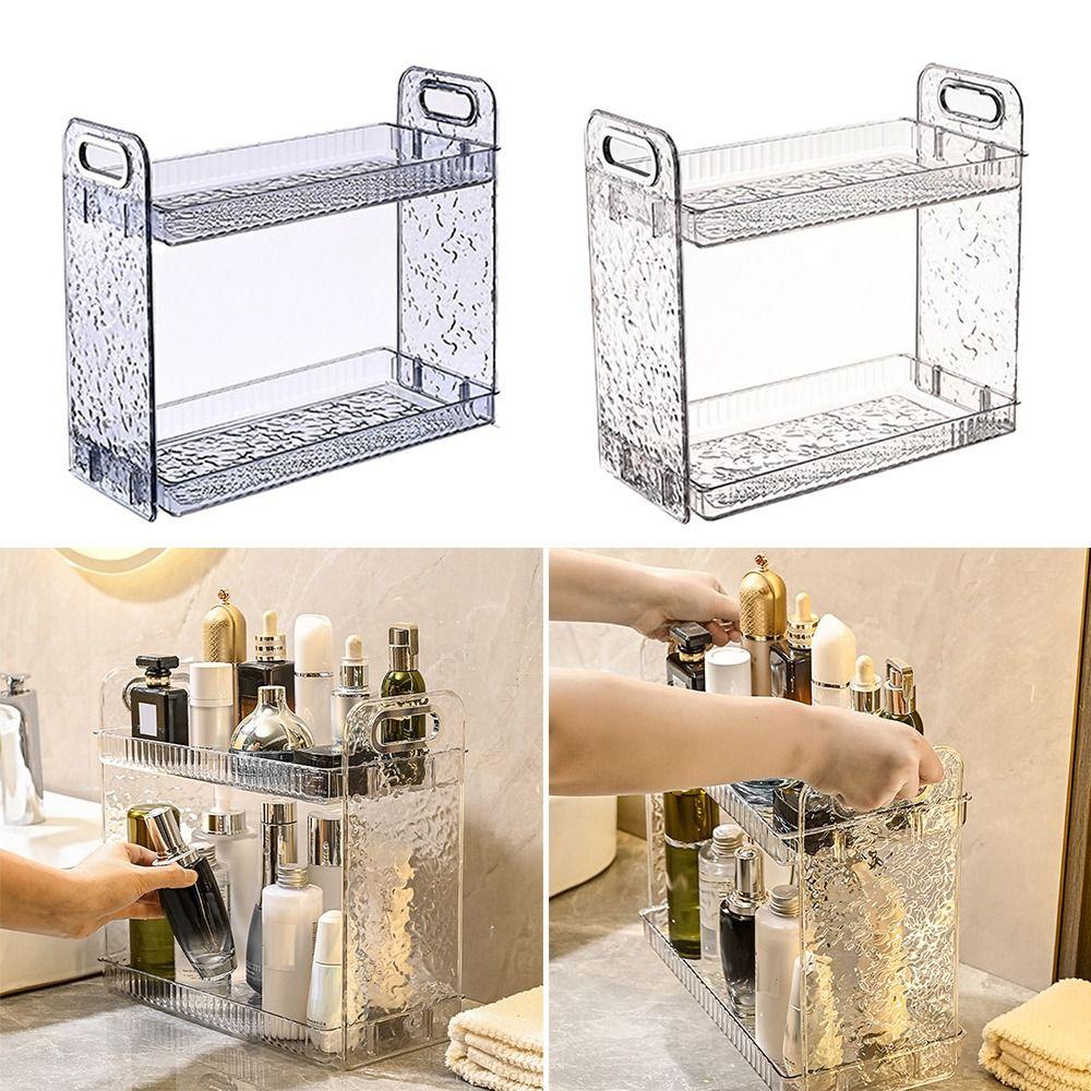 Double-layer Desktop Storage Rack Transparent Table Storage Box New Cosmetics Storage Rack прозрачный
Double-layer Desktop Storage Rack Transparent Table Storage Box New Cosmetics Storage Rack прозрачный