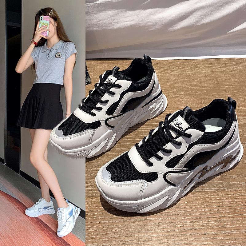 Korean version of summer new breathable comfortable fashion dad shoes women s 2025 casual sports running single shoes mesh shoes 40 білий
Korean version of summer new breathable comfortable fashion dad shoes women s 2025 casual sports running single shoes mesh shoes 40 білий