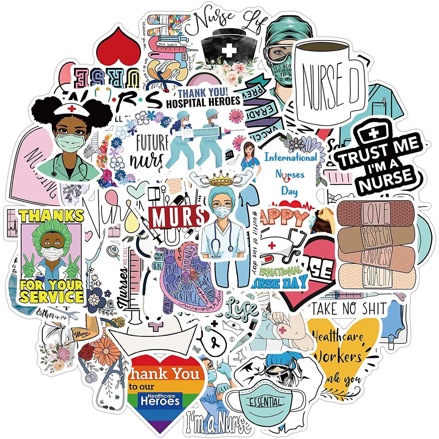 10/25/50 шт. наклейки для медсестры, виниловые наклейки для кормления, наклейки для ноутбуков и бутылок с водой, аксессуары для медсестры для работы
10/25/50 шт. наклейки для медсестры, виниловые наклейки для кормления, наклейки для ноутбуков и бутылок с водой, аксессуары для медсестры для работы