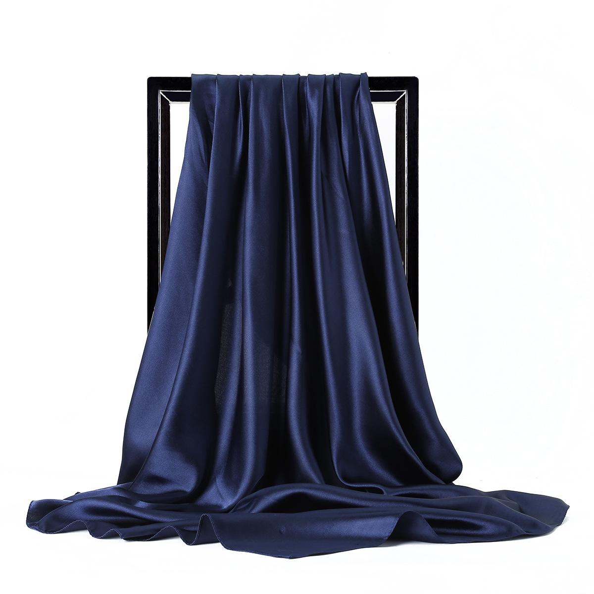 High Quality 90*90Cm Square Silk Scarf Female Plain Shawls And Wrap Office Lady Hair Neck Foulard India Muslim Headscarf Pareo One Size
High Quality 90*90Cm Square Silk Scarf Female Plain Shawls And Wrap Office Lady Hair Neck Foulard India Muslim Headscarf Pareo One Size
