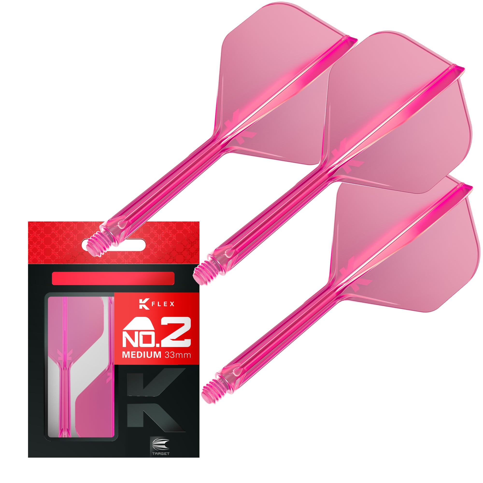 TARGET K-FLEX FLIGHT NEON SHAPE/NO2 pink 33mm рожевий
TARGET K-FLEX FLIGHT NEON SHAPE/NO2 pink 33mm рожевий